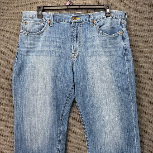 Lucky Brand Mens Size 40x30 Blue 361 Vintage Straight Jeans Light Wash Denim - Picture 10 of 10